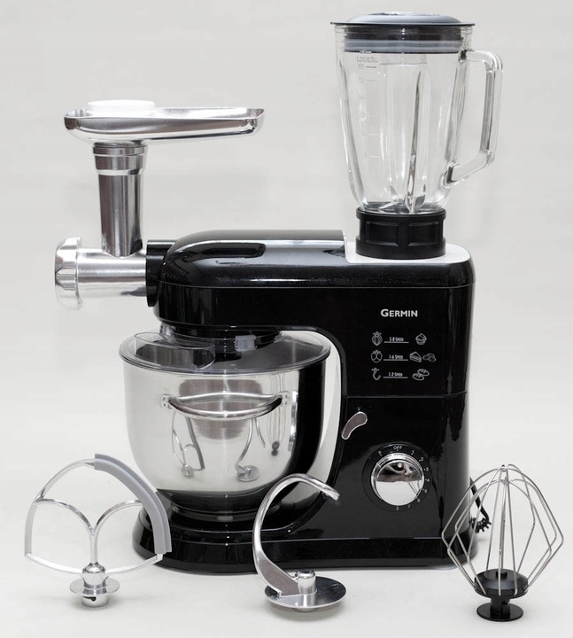 ROBOT KUCHENNY PLANETARNY MAX 1500 W MIKSER 5,5 L BERLINGER 4 MIESZADŁA