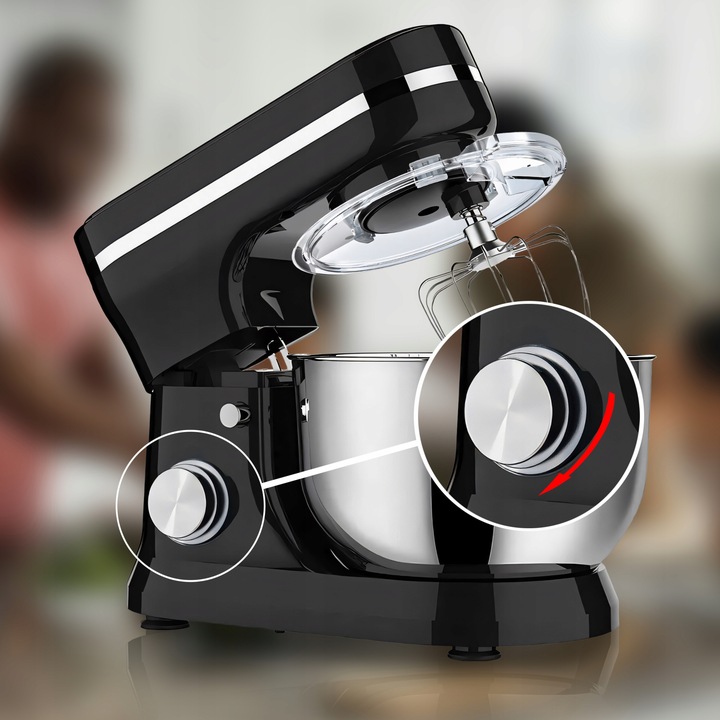 ROBOT KUCHENNY PLANETARNY Z MISĄ 3w1 WIELOFUNKCYJNY MIKSER MOC 3200W 6L