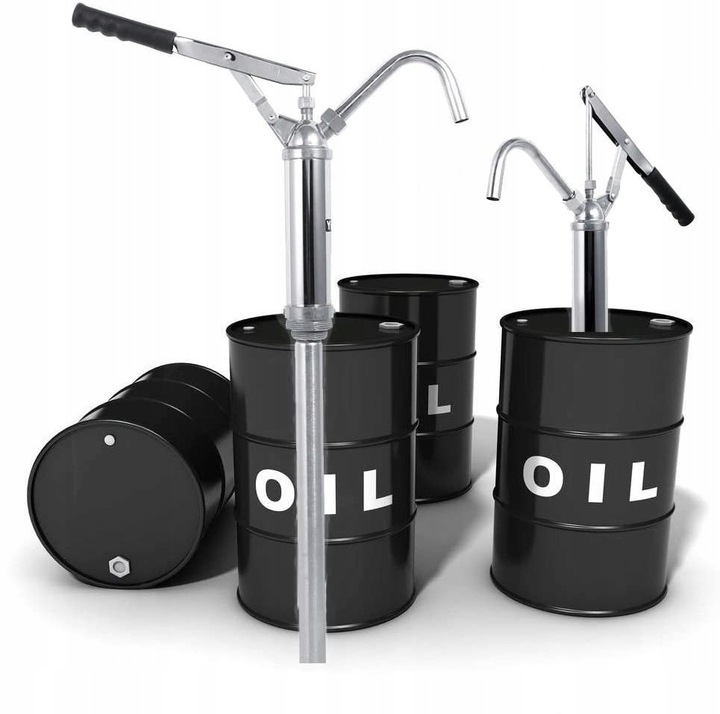 POMPA DO OLEJU RĘCZNA BECZKOWA DO BECZKI POMPKA TŁOKOWA PALIWA ON DIESEL