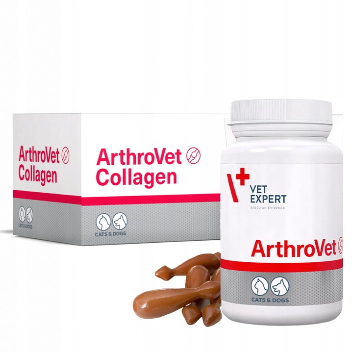 Vet Expert ARTHROVET - zestaw wspomagający prawidłowe funkcjonowanie stawów