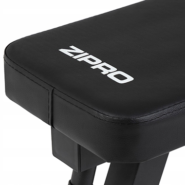 Ławka Treningowa Prosta Składana Ławeczka + Stojaki Regulowane 2w1 - Zipro