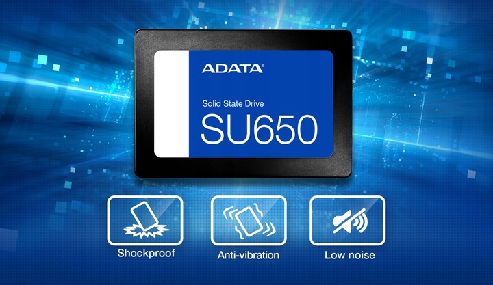 Dysk SSD ADATA Ultimate SU650 256GB 2.5'' 3D TLC