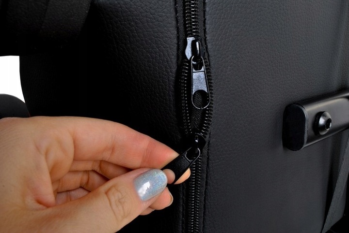 SUPER WYGODNY FOTEL GAMINGOWY BIUROWY KUBEŁKOWY CZARNO - CZERWONY DUNMOON