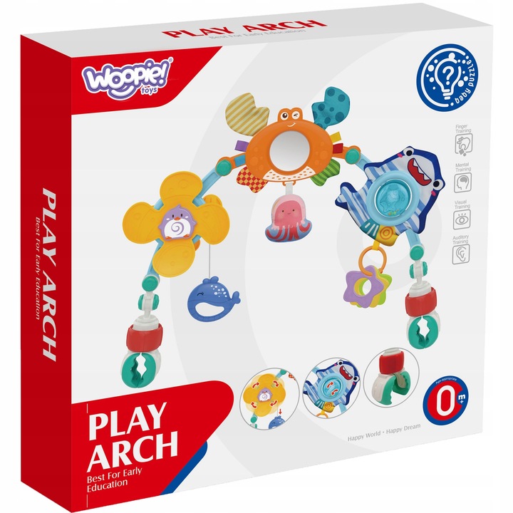 PAŁĄK ŁUK ZAWIESZKA DO ŁÓŻECZKA WÓZKA FOTELIKA DLA NIEMOWLAKA WOOPIE BABY