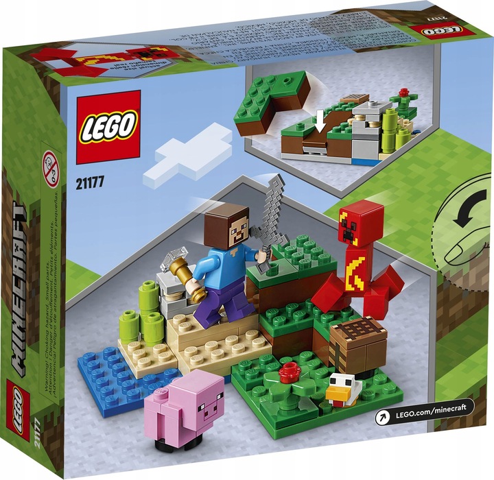 LEGO MINECRAFT 21177 Zasadzka Creepera