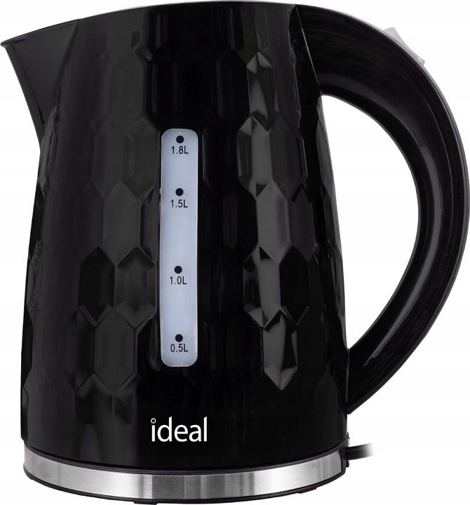 CZAJNIK ELEKTRYCZNY BEZPRZEWODOWY ELDOM CICHY ENERGOOSZCZĘDNY Czarny 1,8L