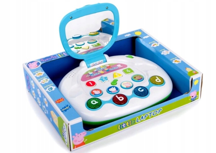 Laptop Interaktywny litlle świnka Peppa edukacyjny