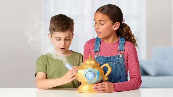 MAGIC MIXIES MAGICZNA LAMPA DŻINA MASKOTKA INTERAKTYWNA ZWIERZAK NIEBIESKA