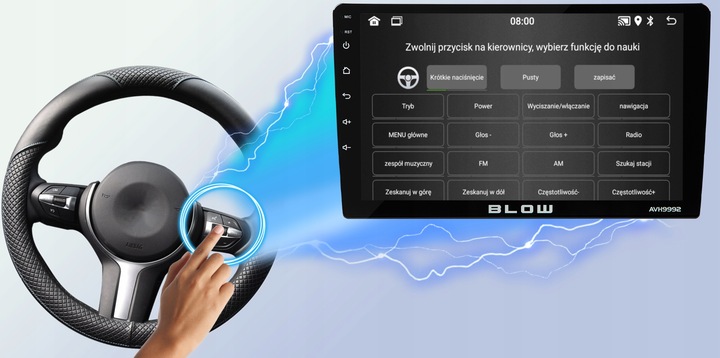 RADIO SAMOCHODOWE ANDROID BLUETOOTH 2 DIN 9 CALI GPS CARPLAY MIRROR LINK