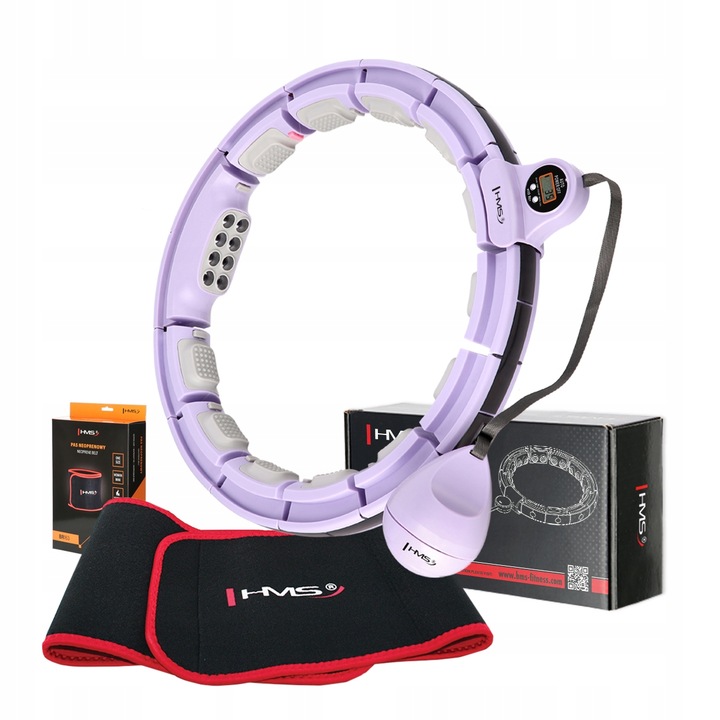 HULA HOP Z OBCIAZENIEM HMS HULA HOP ODCHUDZAJACE Z MAGNESAMI + LICZNIK