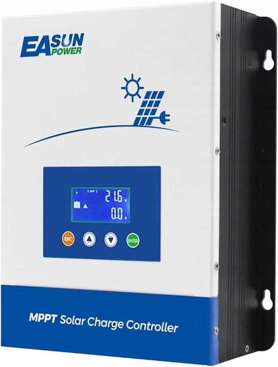 Regulator ładowania EASUN MPPT 36 V 12 V 24 V 48 V 80A MAX 150 V DC