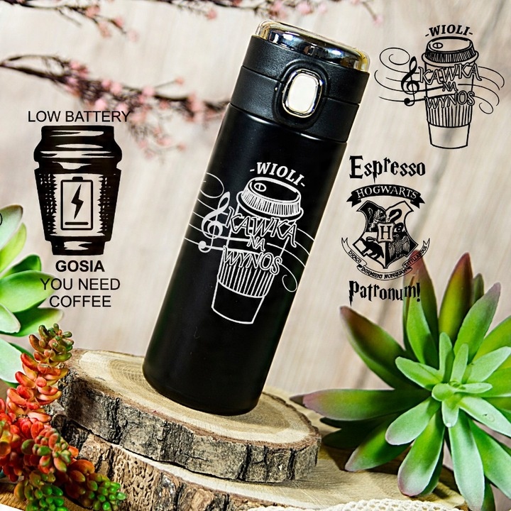 Prezent KUBEK TERMICZNY TERMOS na urodziny 18 40 50 60 TATY Chłopaka NIEGO