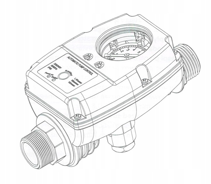 WŁĄCZNIK WYŁĄCZNIK CIŚNIENIOWY STEROWNIK AUTOMATYCZNY SUCHOBIEG PC-59 POMPY