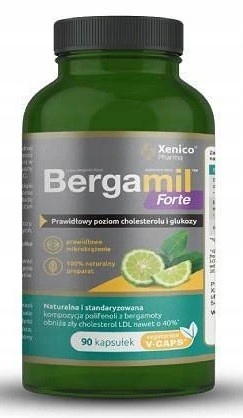 Bergamil Forte kaps.zrośl.celulozy 90kaps.