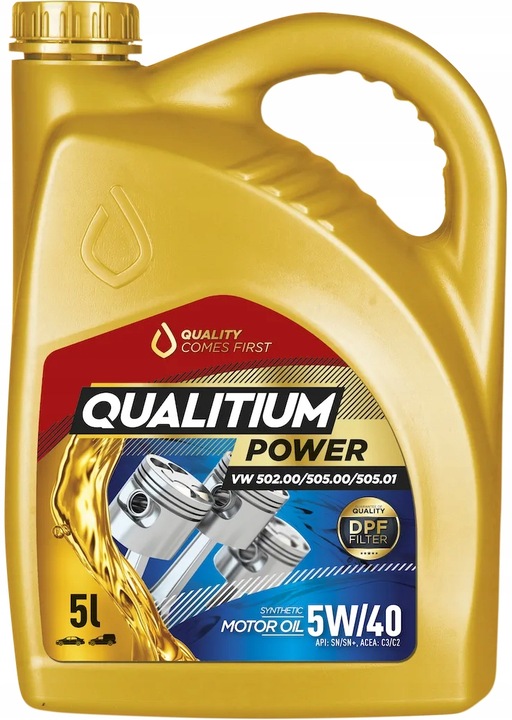 OLEJ 5W-40 POWER 5L QUALITIUM