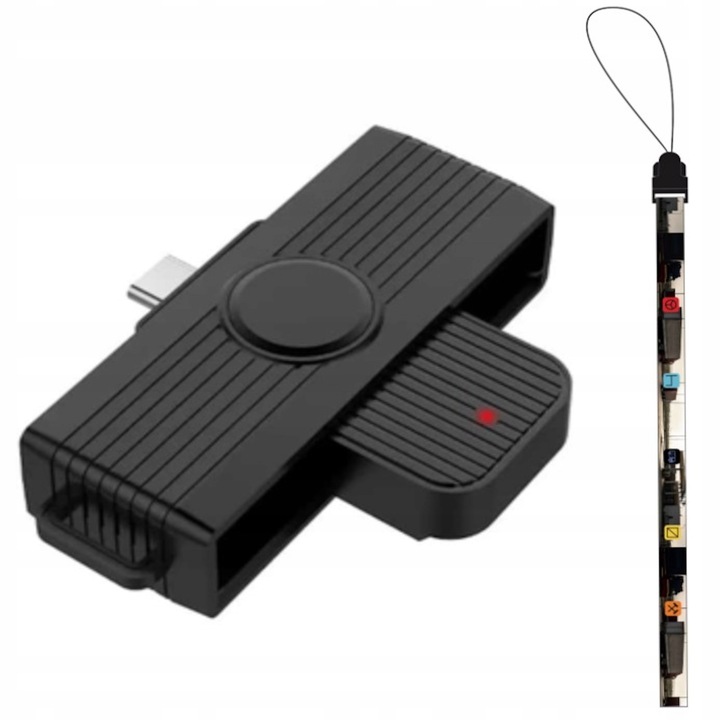 Czytnik Kart Kierowców | USB-C | CR318C | SMYCZ |
