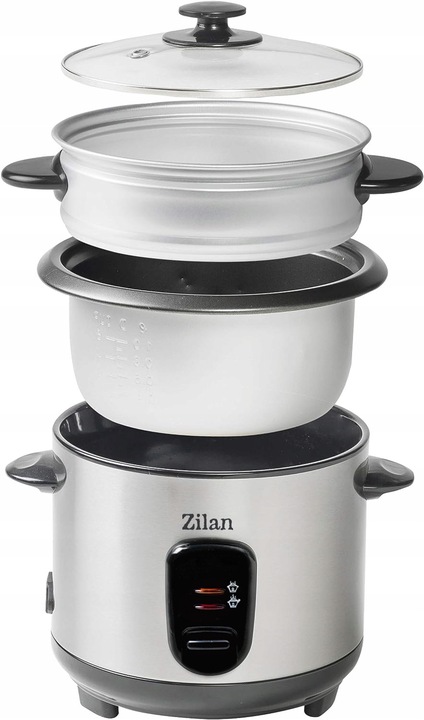 RYŻOWAR GARNEK DO RYŻU PAROWAR DO RYŻU WARZYW 2W1 3,2L 500W