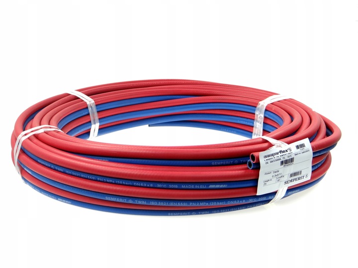 Wąż Gumowy DUET Tlen Acetylen Palnik SEMPERIT 10 m