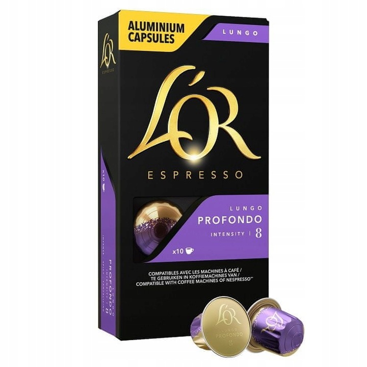 Kapsułki do Nespresso Jacobs LOR Lungo Profondo 50