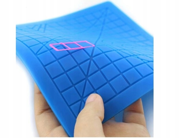 DŁUGOPIS 3D NIEBIESKI DRUKARKA 3D PEN DZIECI + WKŁAD 110m + MATA + SZABLONY