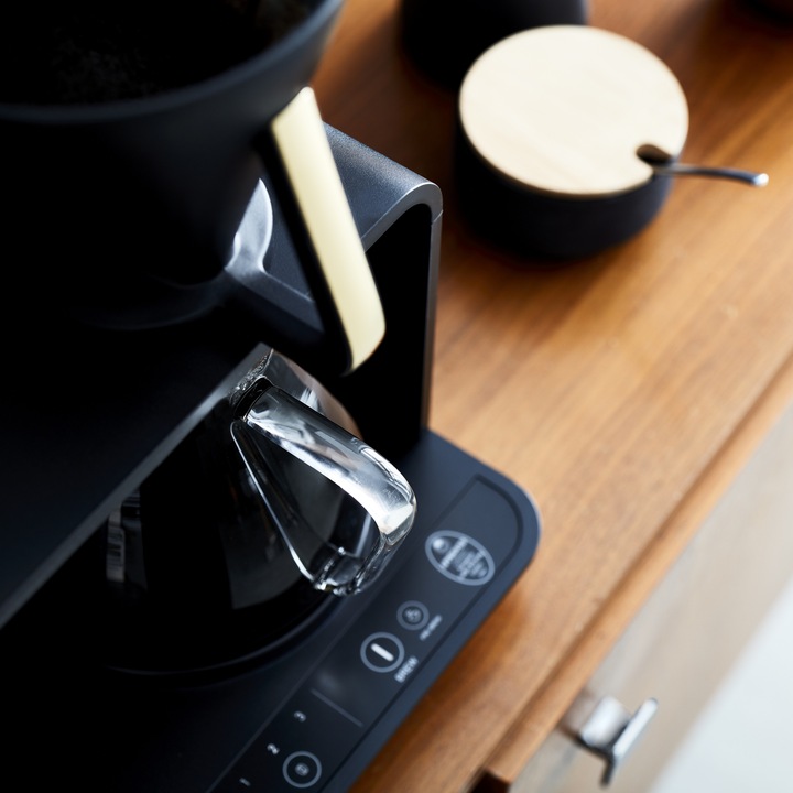 EKSPRES PRZELEWOWY MELITTA EPOS Pour Over z młynkiem 1024-02 czarny/złoty