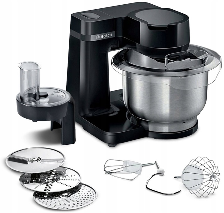 Planetarny robot kuchenny Bosch MUM S2EB01 Misa 3,8L Szatkownica z tarczami