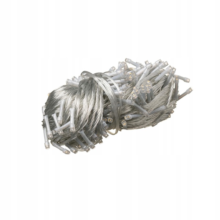 LAMPKI CHOINKOWE ZEWNĘTRZNE / WEWNĘTRZNE 375LED 50M ZIMNY BIAŁY WYTRZYMAŁE