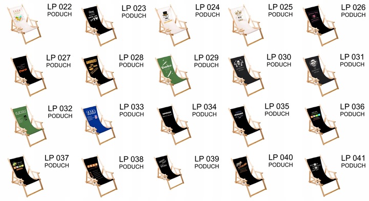 Leżak z nadrukiem prezent na Dzień Taty LP 021