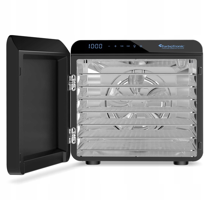 SUSZARKA SPOŻYWCZA DO GRZYBÓW WARZYW OWOCÓW DEHYDRATOR 600W 7 POZIOMÓW