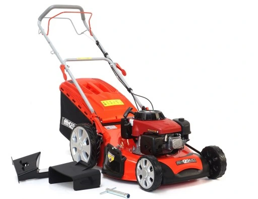 KOSIARKA Spalinowa z NAPĘDEM HORTMASZ 55 cm 224 cm3 70 l W. Boczny MIELENIE