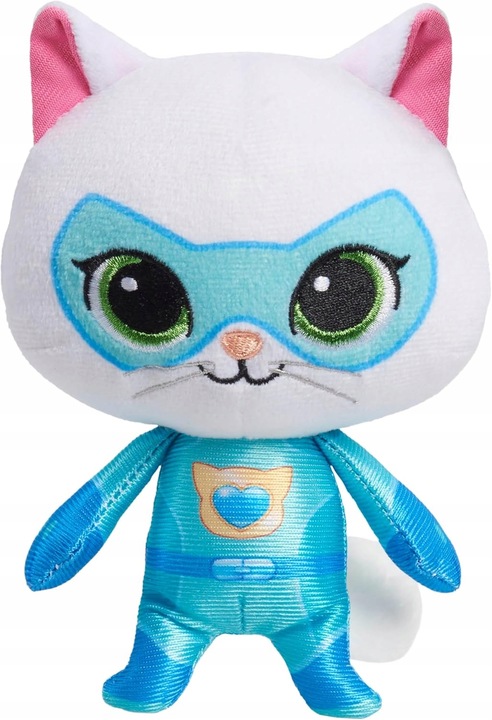 DISNEY JUNIOR SUPERKOTY SUPER KITTIES PLUSZAK MASKOTKA BITSY KIZIA 17 CM