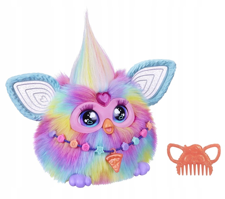 Hasbro FURBY 2.0. Interaktywna Maskotka Tęczowa PL F8900