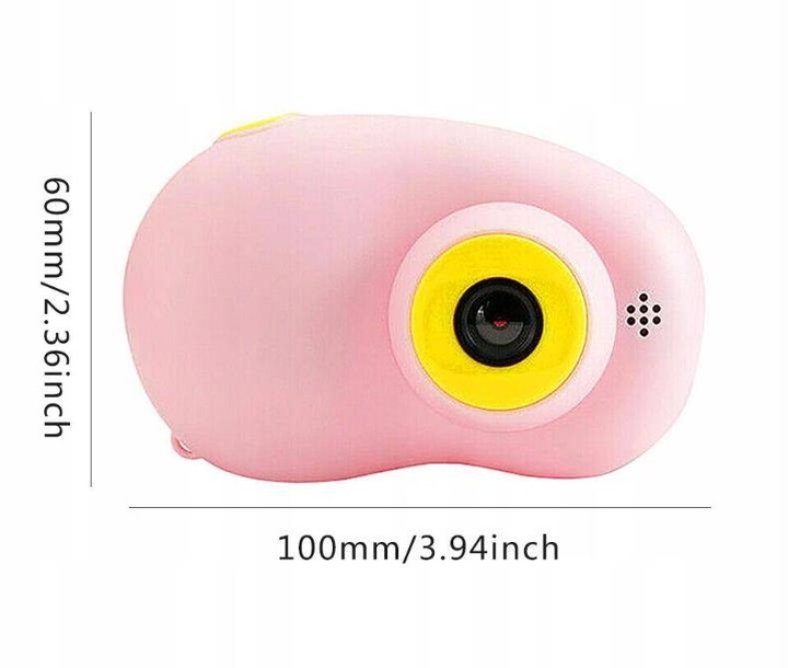 APARAT FOTOGRAFICZNY DLA DZIECI, KAMERA HD, GRY