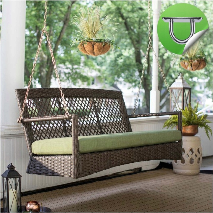 MOCOWANIE SUFITOWE UCHWYT MONTAŻOWY DO HAMAKA HUŚTAWKI HAK WOREK ZESTAW