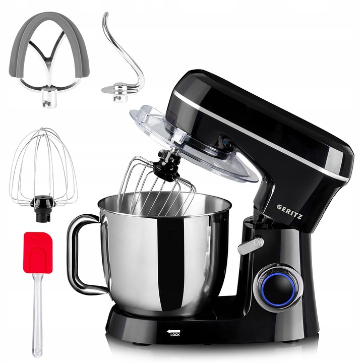 ROBOT KUCHENNY PLANETARNY MIKSER GERITZ RTX2500 5L 7w1 WIELOFUNKCYJNY