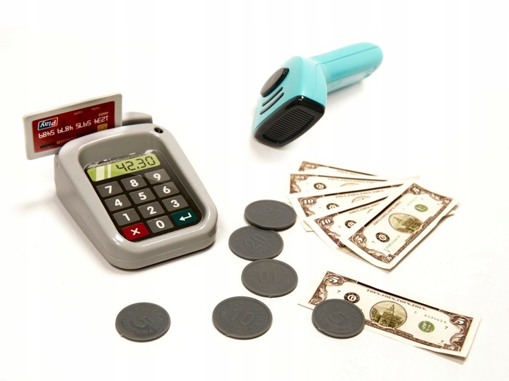 SUPERMARKET SKLEP SPOŻYWCZY Z WYPOSAŻENIEM KASA FISKALNA + WÓZEK MIĘTOWY