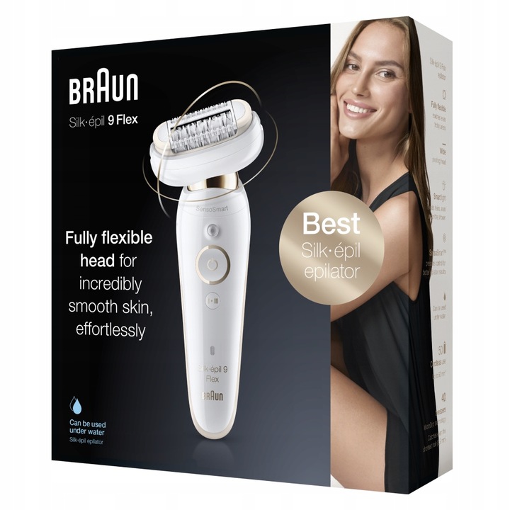 Depilator Braun SES 9001 3D Flex SensoSmart Zestaw