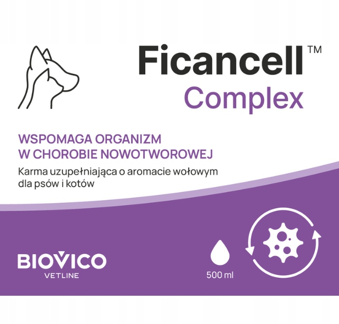 FICANCELL COMPLEX wsparcie przy nowotworze 500ml Biovico