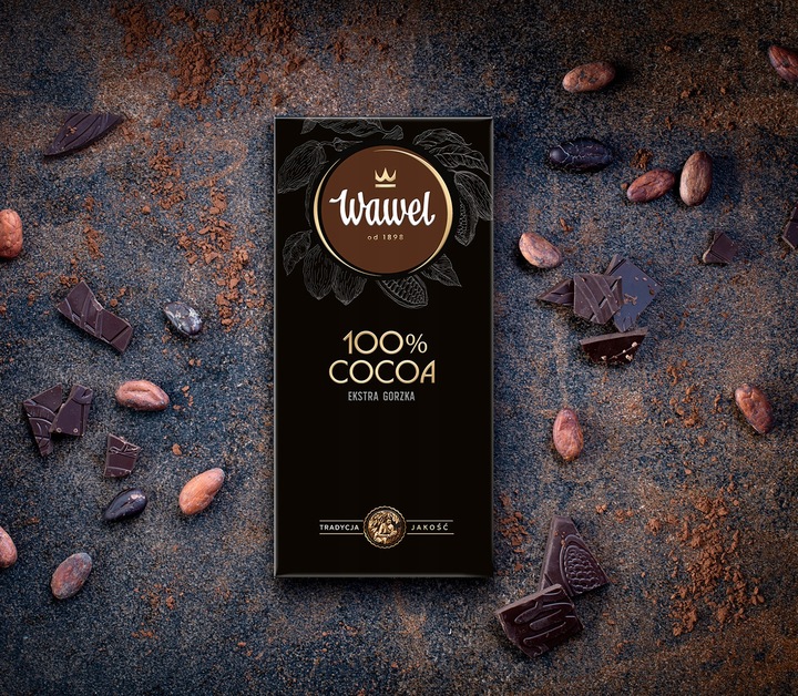 Tabliczka Ekstra Gorzka 100% cocoa (6 sztuk)