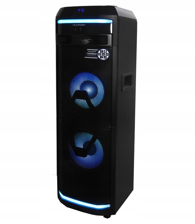 GŁOŚNIK BLAUPUNKT PS11DB BLUETOOTH KARAOKE 2MIK PILOT 1200W+ Głośnik PRIME3