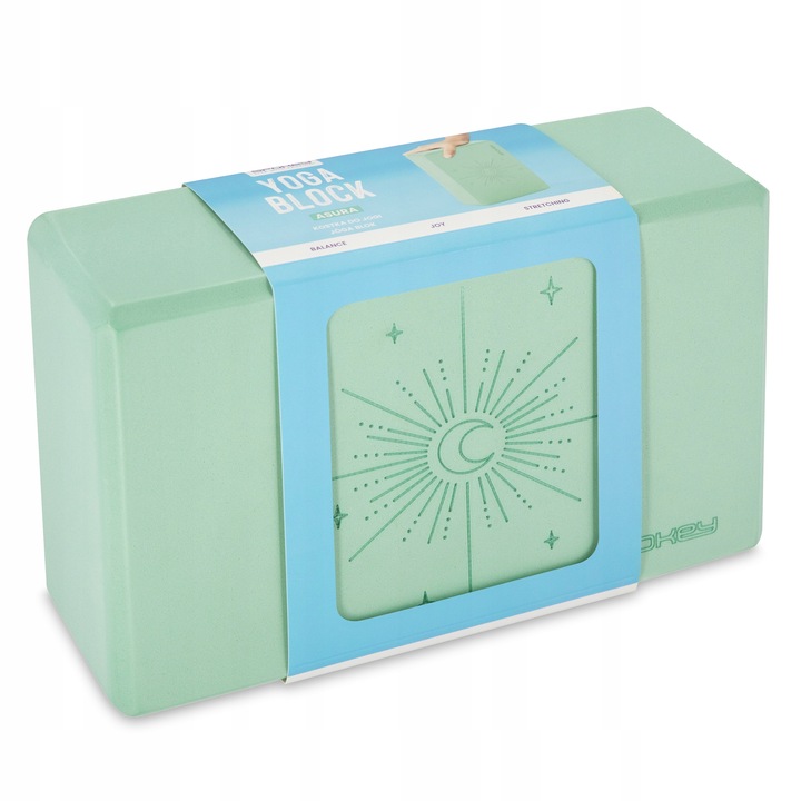 Zestaw 2 kostek do jogi Spokey ASURA klocek blok do ćwiczeń