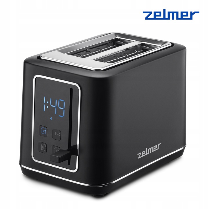 TOSTER ZELMER OPIEKACZ KANAPEK 7 POZIOMÓW ELEKTRYCZNY TOSTY 2 KROMKI 750W