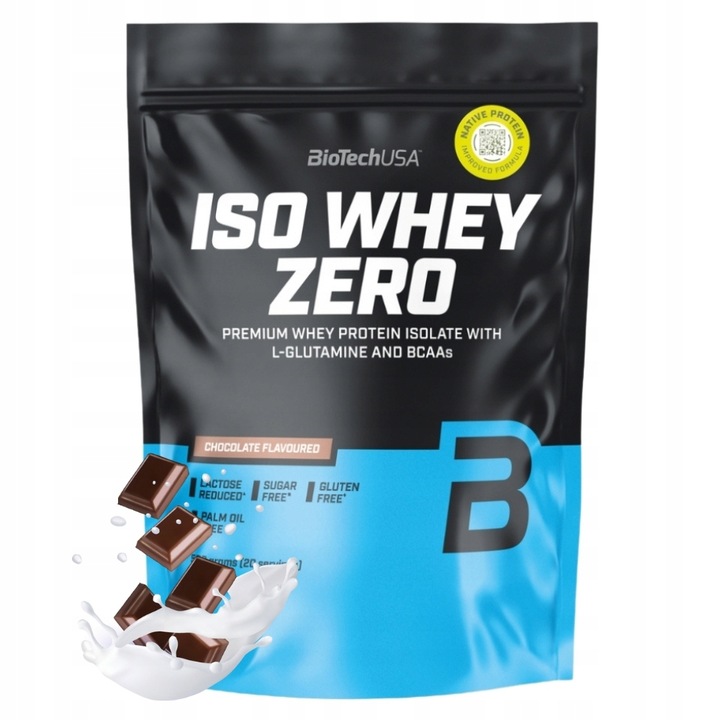 BIOTECH ISO WHEY ZERO 500G IZOLAT + ISO WHEY ZERO 25 G + SHAKER WAVE+NANO