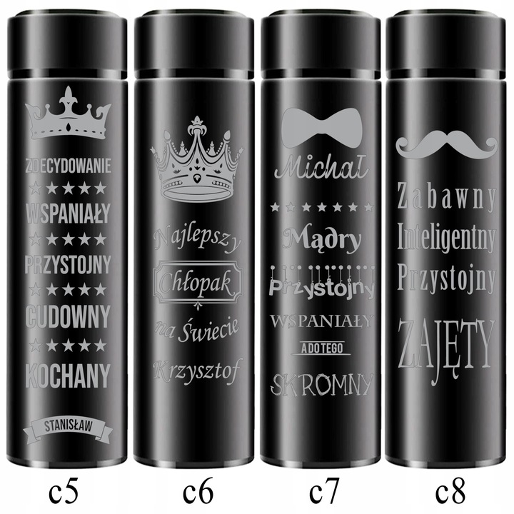 KUBEK TERMICZNY TERMOS PREZENT na Walentynki dla niej niego Dzień Kobiet