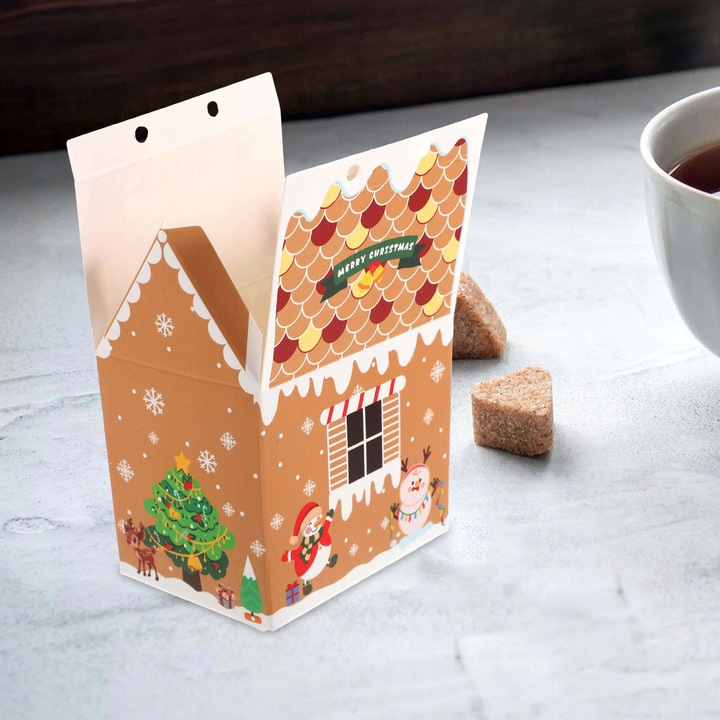 PUDEŁKA CIASTECZKO CZEKOLADA DOMEK Z PIERNIKA PREZENT MĘŻCZYZNA PAKOWANIE