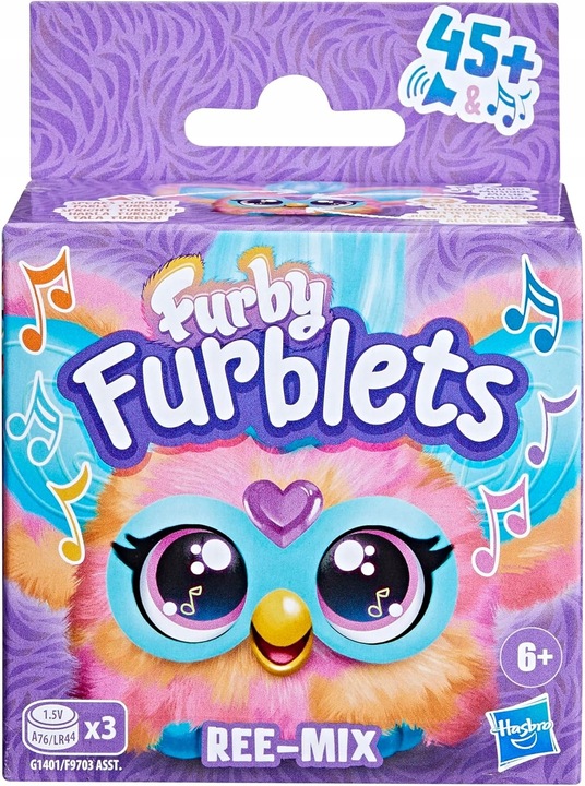 Furby Furblets REE-MIX zabawka maskotka interaktywna Furbisie