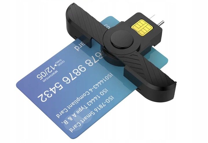 CR331 czytnik kart kierowców USB-C do smartfona