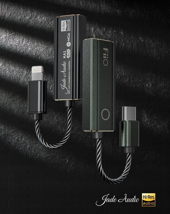PRZENOŚNY WZMACNIACZ SŁUCHAWKOWY FIIO KA1 WERSJA APPLE Lightning DAC/AMP