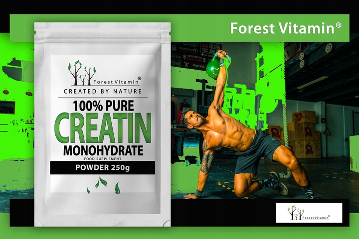 PURE CREATINE 500g KREATYNA MONOHYDRAT SIŁA MASA