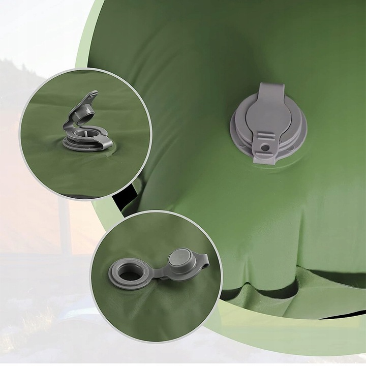 MATA SAMOPOMPUJĄCA KARIMATA DMUCHANA MATERAC 195X125 CM